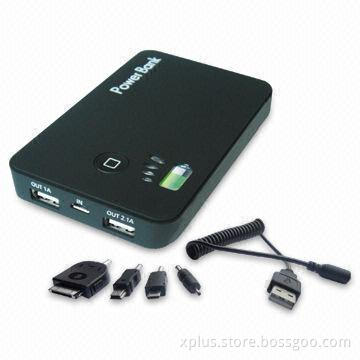 5,000mAh Li-Pol Battery Pack for iPhone/iPad/Mobile Phones/MID, with 5V/800mA Input